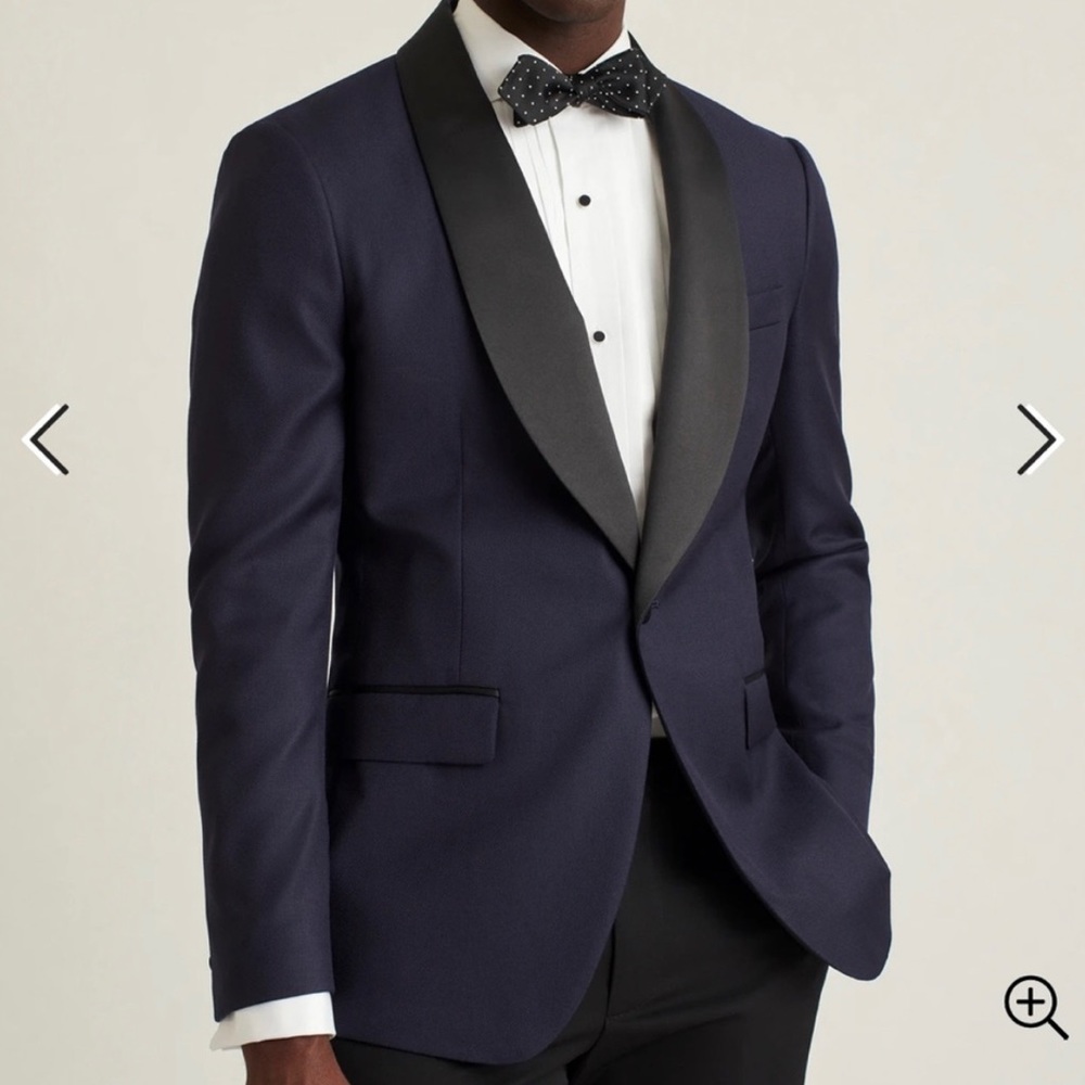 NWOT Bonobos Slim Fit Capstone Tuxedo Jacket